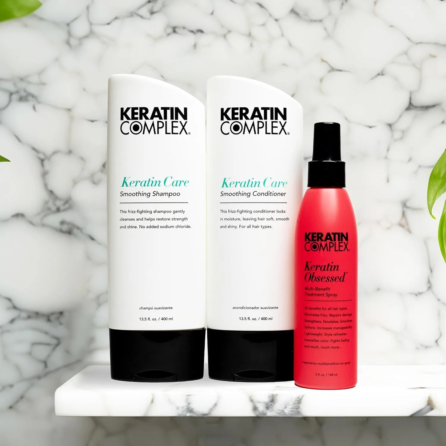 Набор для розничной продажи Keratin Complex, включающий шампунь, кондиционер и крем Keratin Obsessed объемом 5 унций. — фото 4