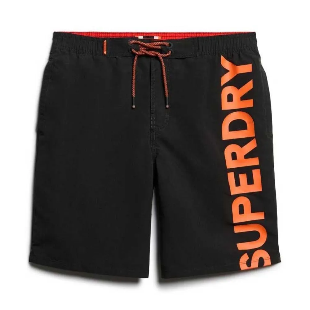 

Шорты для плавания Superdry Classic 19´´ Logo, черный