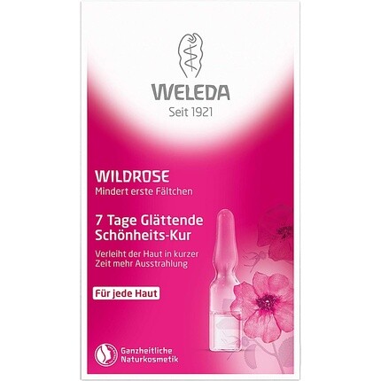 

Wildrose 7-дневные разглаживающие ампулы 5 мл, Weleda