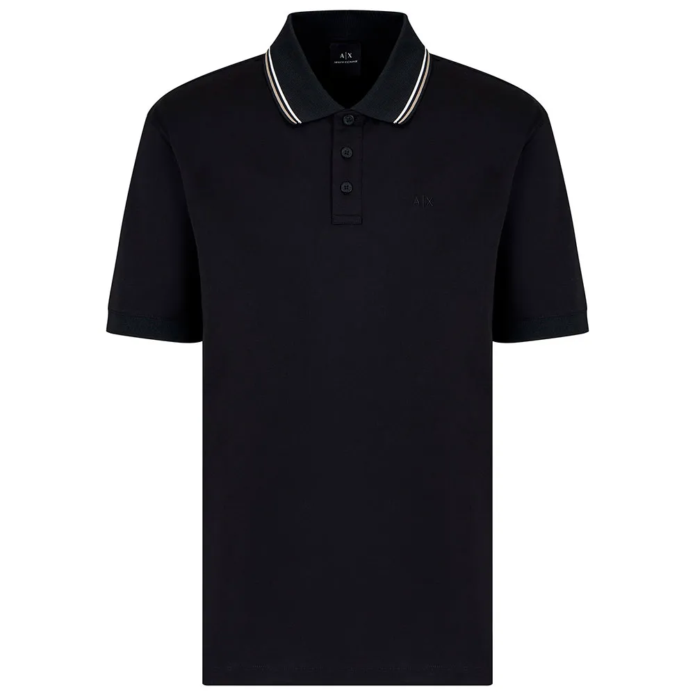 

Поло с коротким рукавом Armani Exchange XM000466_AF10337, черный