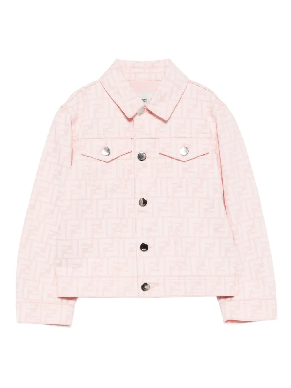 

Куртка с монограммой FENDI KIDS, розовый