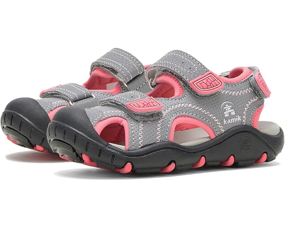 

Сандалии Kamik Kids Seaturtle 2, цвет Light Grey Pink