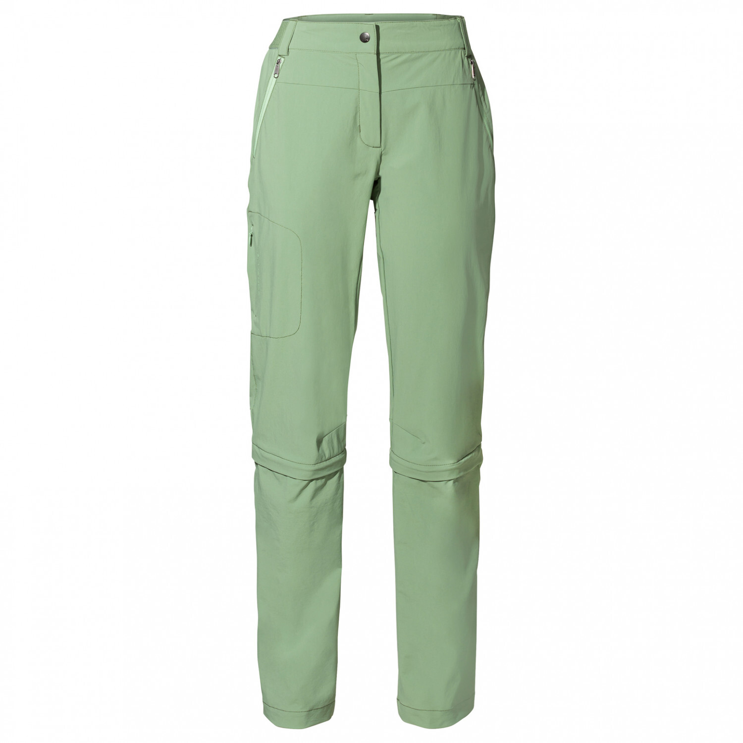 

Брюки на молнии Vaude Women's Farley Stretch Capri T Zip III, цвет Willow Green