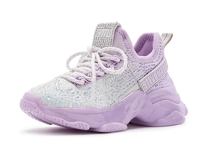 Кроссовки с блестками Mac Steve Madden Kids, Purple — фото 2