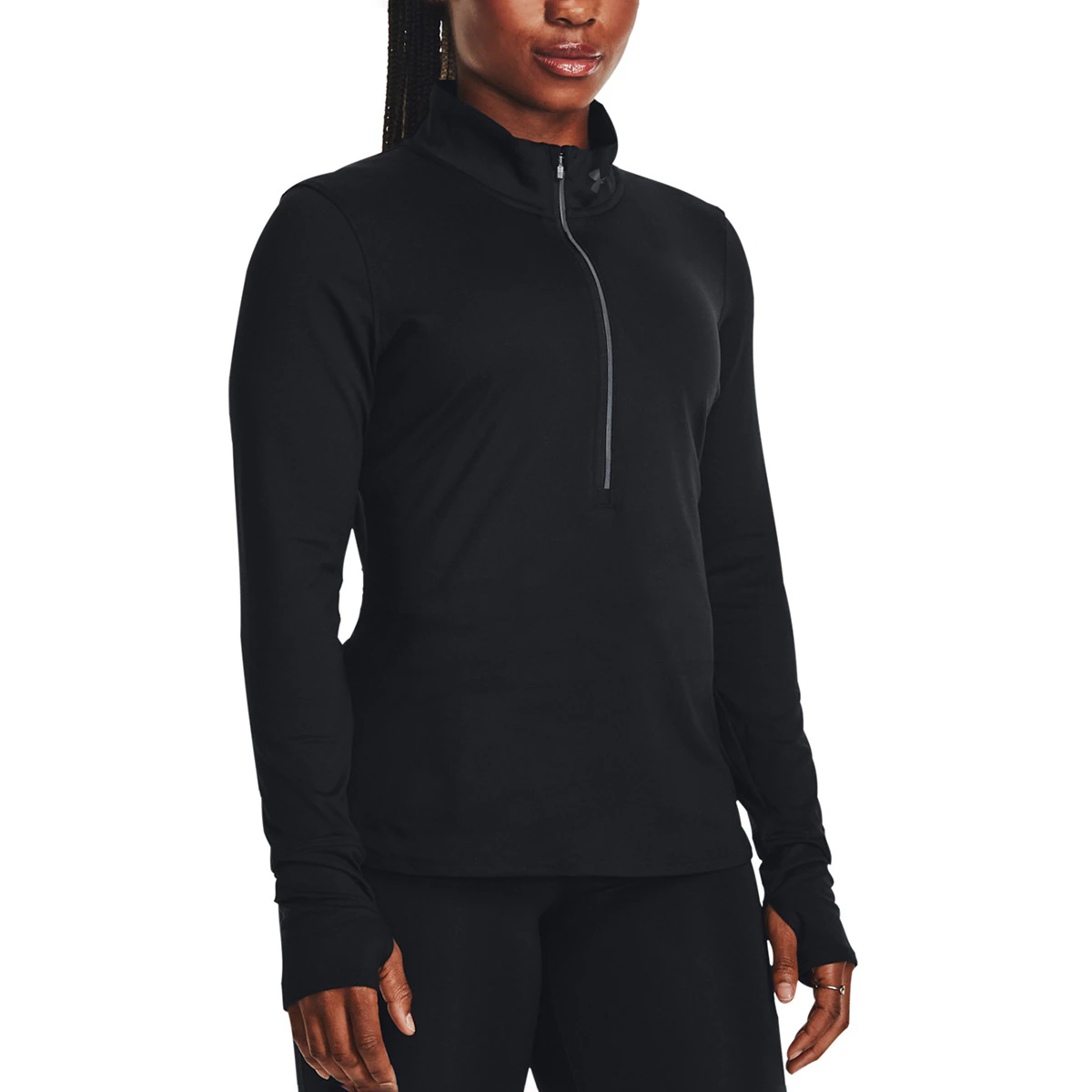 

Футболка Under Armour Women's Qualifier Run 1/2, черный
