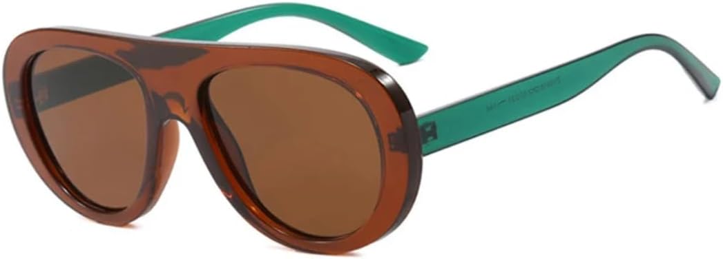 

Солнцезащитные очки с защитой от УФ-излучения UV400 | Леопардовый принт, конфетные цвета, панк | для женщин и мужчин, для занятий спортом на открытом воздухе и вождения DSVIGF, Brown-brown