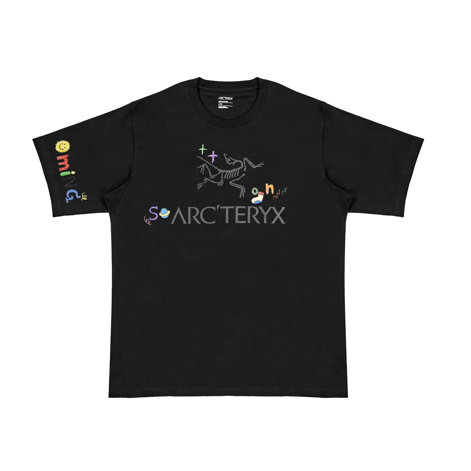Футболка с круглым вырезом Arcteryx Black