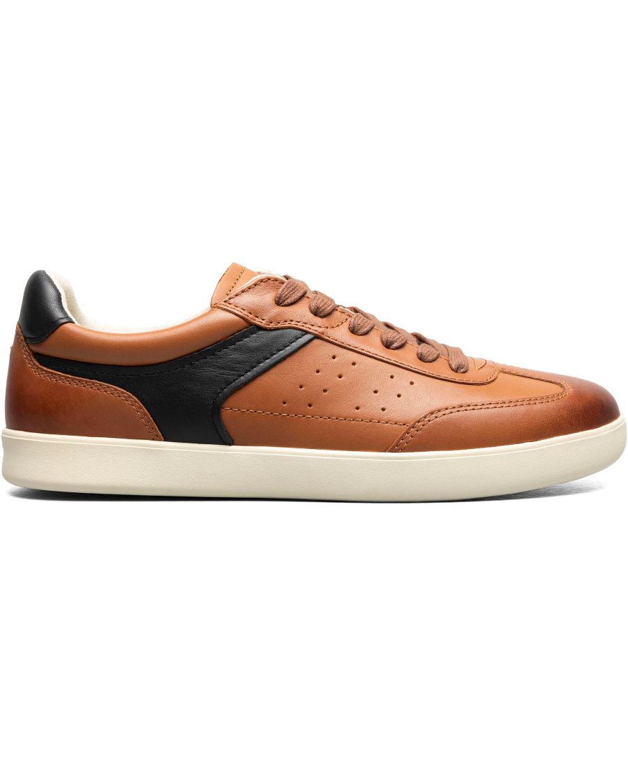 Мужские кроссовки Pace с круглым носком и шнуровкой Florsheim, Cognac multi — фото 2