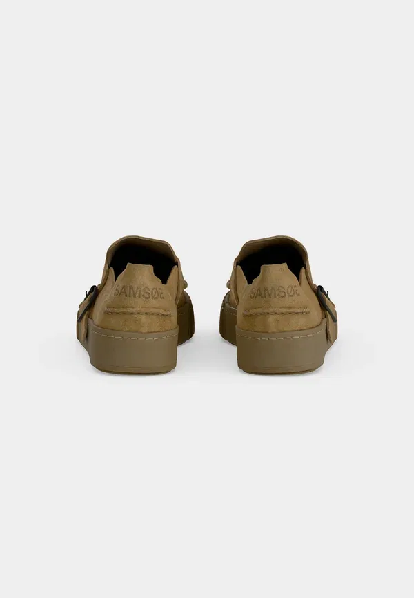 Туфли-слипоны Sageorgie desert slip ons Samsøe Samsøe, серебристый папоротник — фото 4