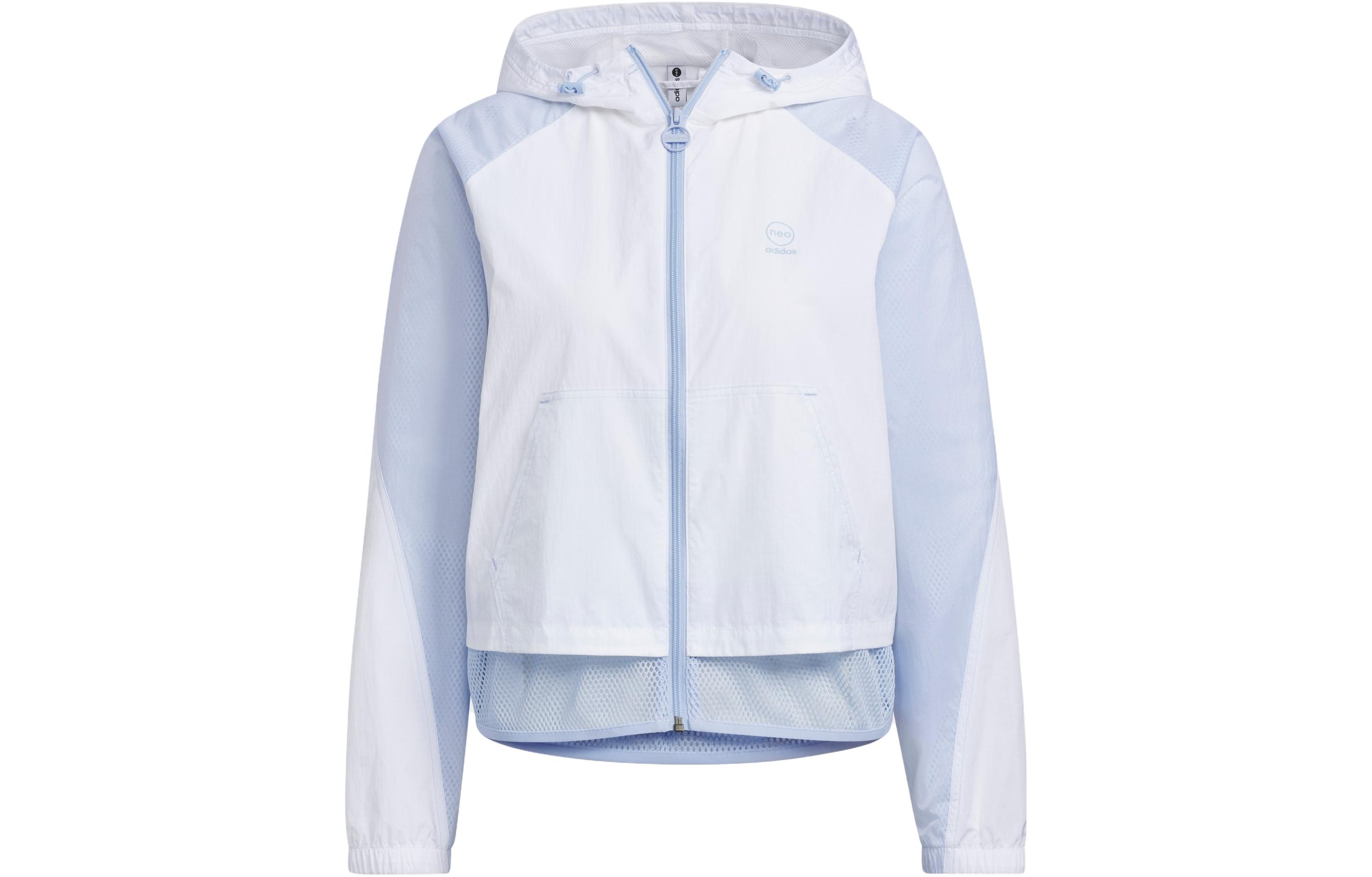 

Adidas Neo Куртка женская светло-розово-голубые, Розовый, Adidas Neo Куртка женская светло-розово-голубые