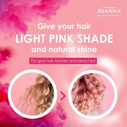 Ultra Color Розовый спрей-ополаскиватель для светлых и светлых волос 150 мл, Joanna — фото 3