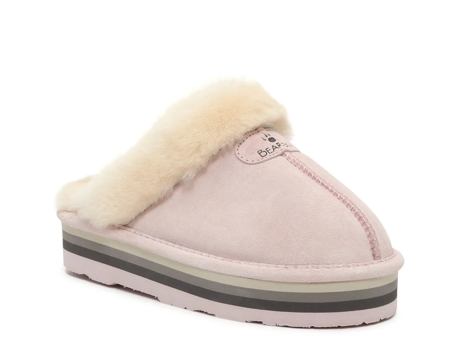 

Тапочки Retro Loki Platform Slipper Bearpaw, светло-розовый