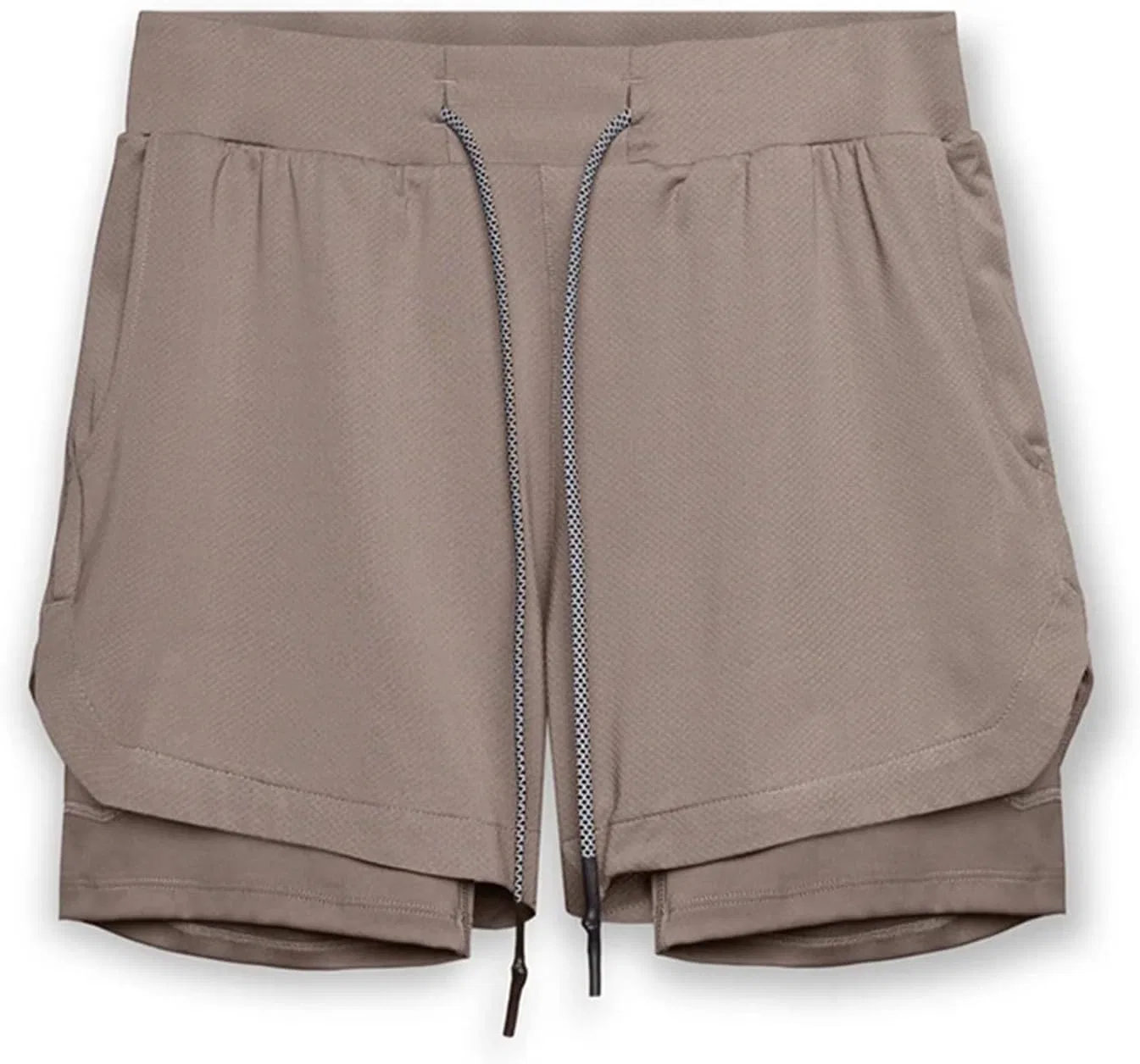 Шорты женские спортивные с эластичным поясом, Khaki