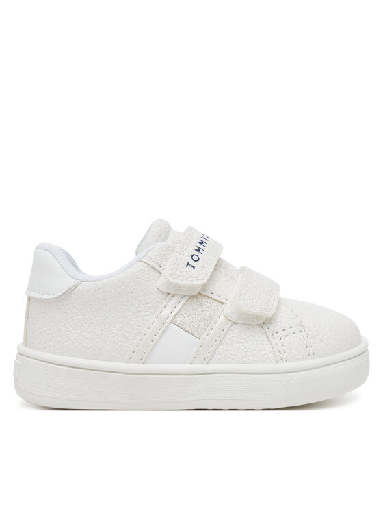 

Кроссовки Flag Low Cut Velcro Sneaker T1A9-33726-0375 M Tommy Hilfiger, белый