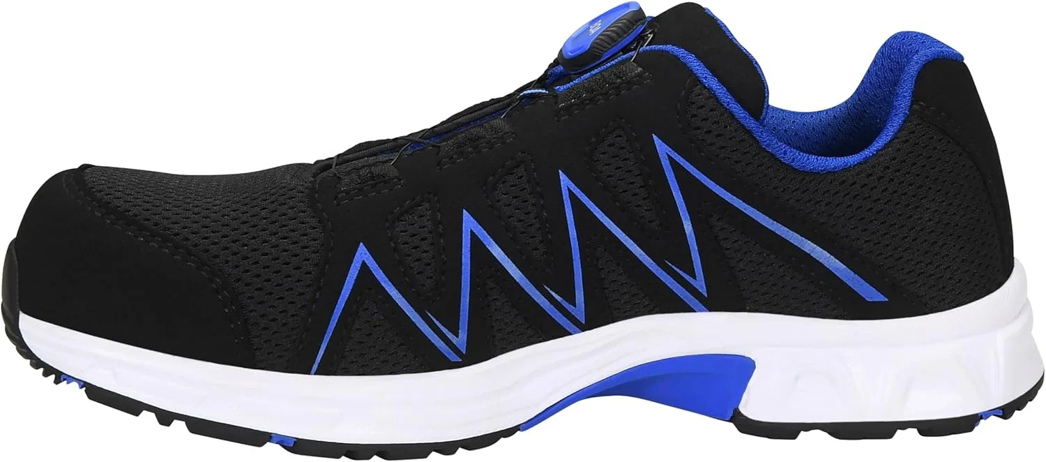Защитная обувь ELTEN Jori jo_Speedy BOA Black-Blue Low ESD S1PS, женская и мужская, текстиль, композитный защитный носок (легче стального), легкая, спортивная — фото 3