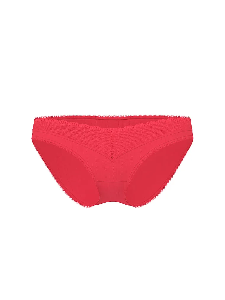 Эластичные трусики-бикини с ажурным узором Victoria'S Secret, Pointelle Poppy — фото 3