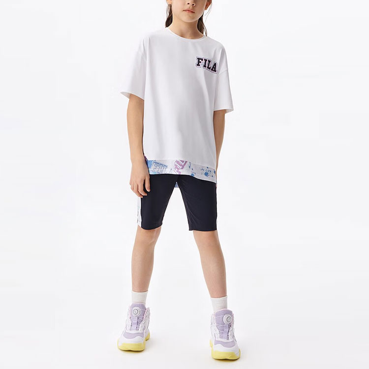 Футболка детская FILA, королевский синий — фото 4