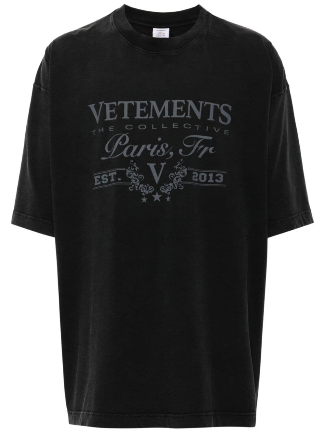 

VETEMENTS футболка с логотипом, черный