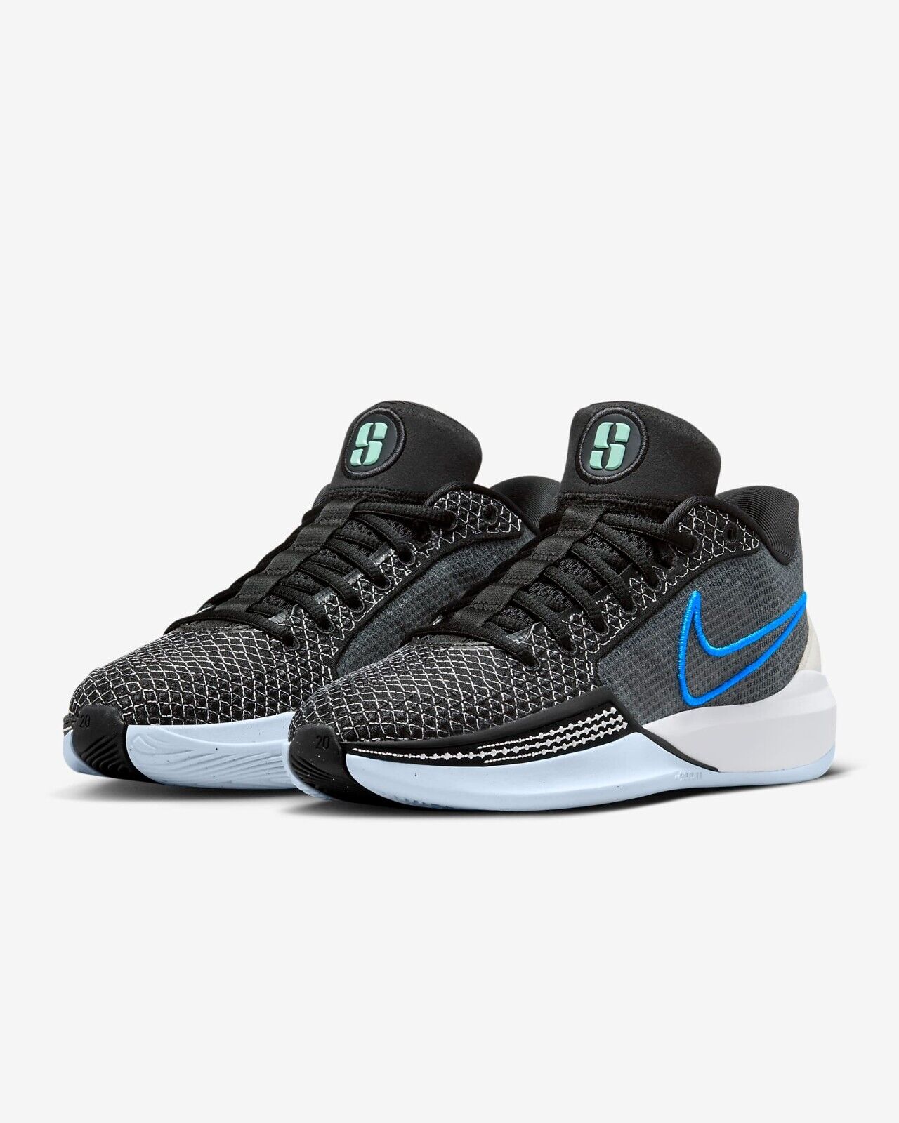 Nike Sabrina 1 Family Bonds FQ3381-001 Женские черные баскетбольные кроссовки NR9611 — фото 3