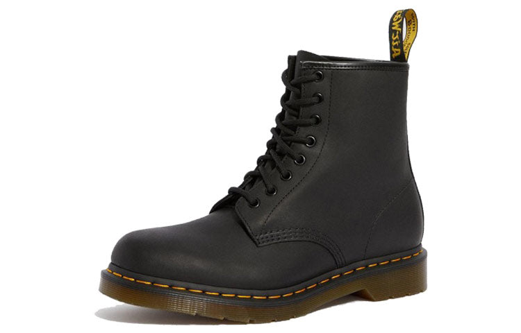 Ботинки Dr. Martens 1460 Greasy, черный — фото 2