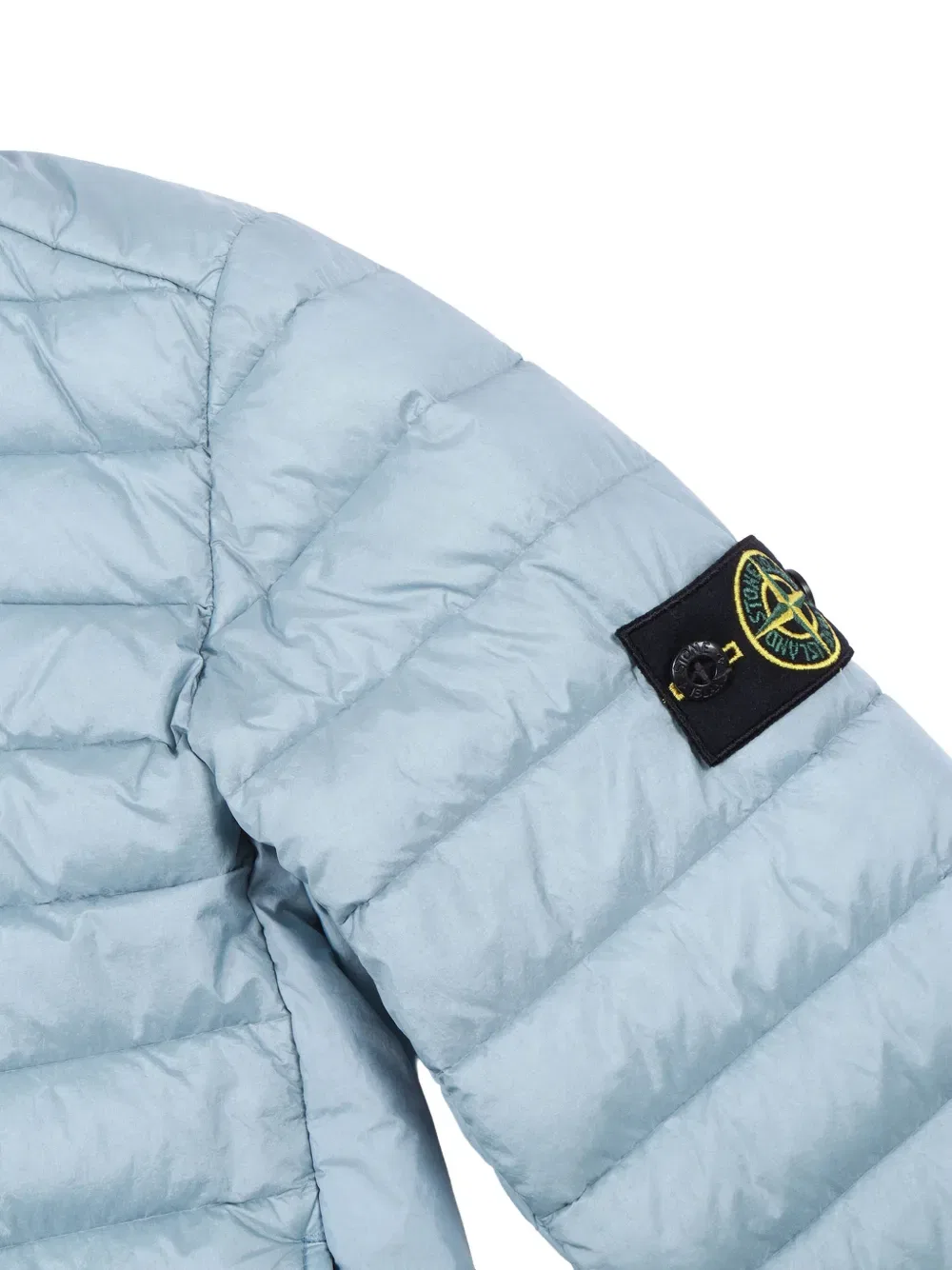 Куртка с капюшоном Vera piuma Stone Island Junior, синий — фото 4