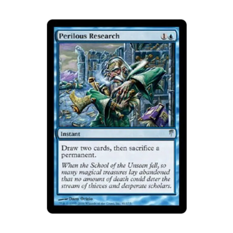 

CCG Опасные исследования (U), MTG - Coldsnap
