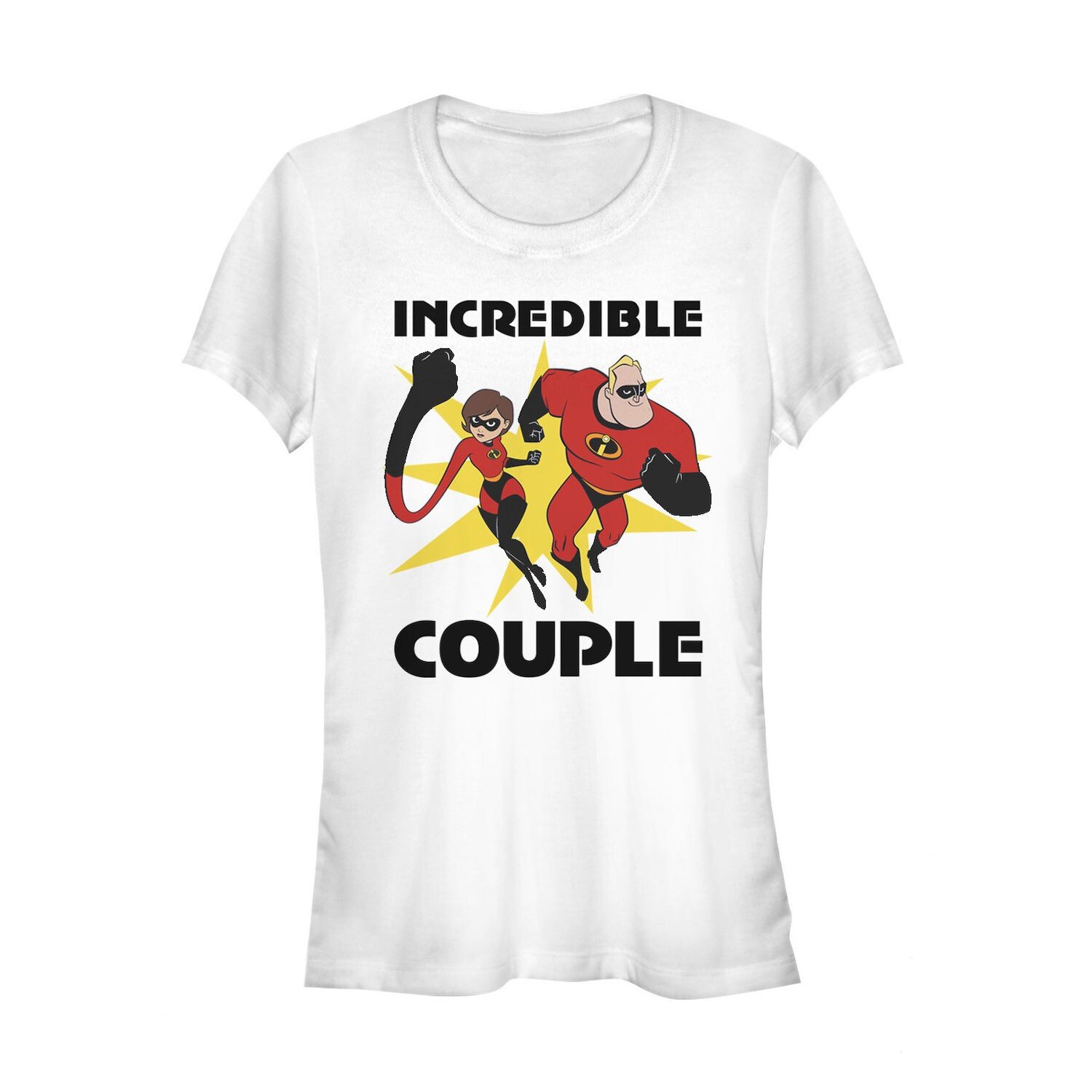 

Детская футболка с портретом Disney/Pixar Incredibles 2 Incredible Para Duo Licensed Character, белый