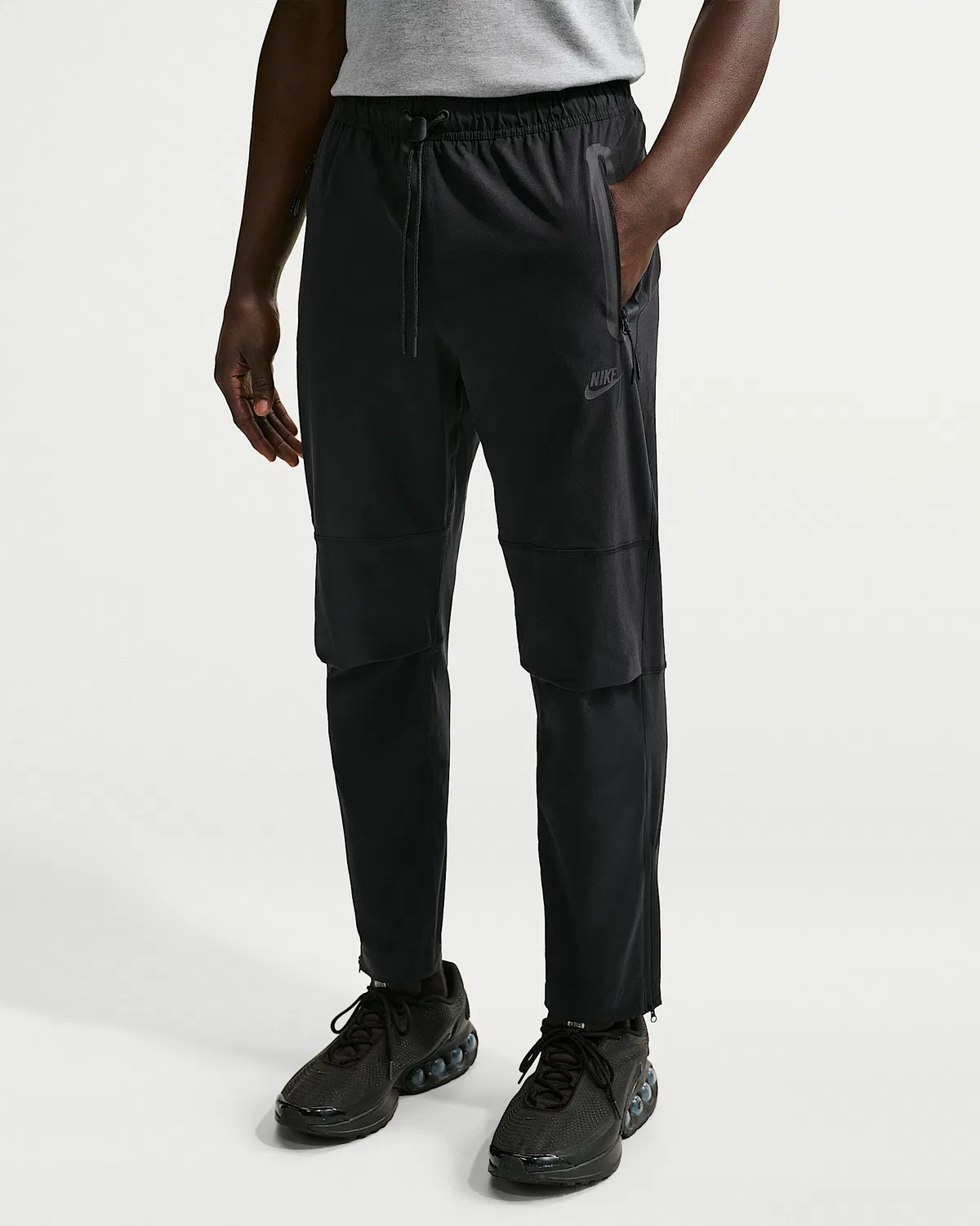 Мужские тканые штаны Nike Tech, Black/Black — фото 2