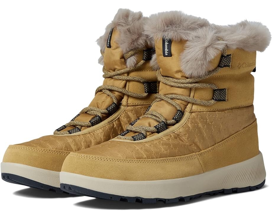 

Ботинки Columbia Slopeside Peak Luxe, цвет Curry/Black