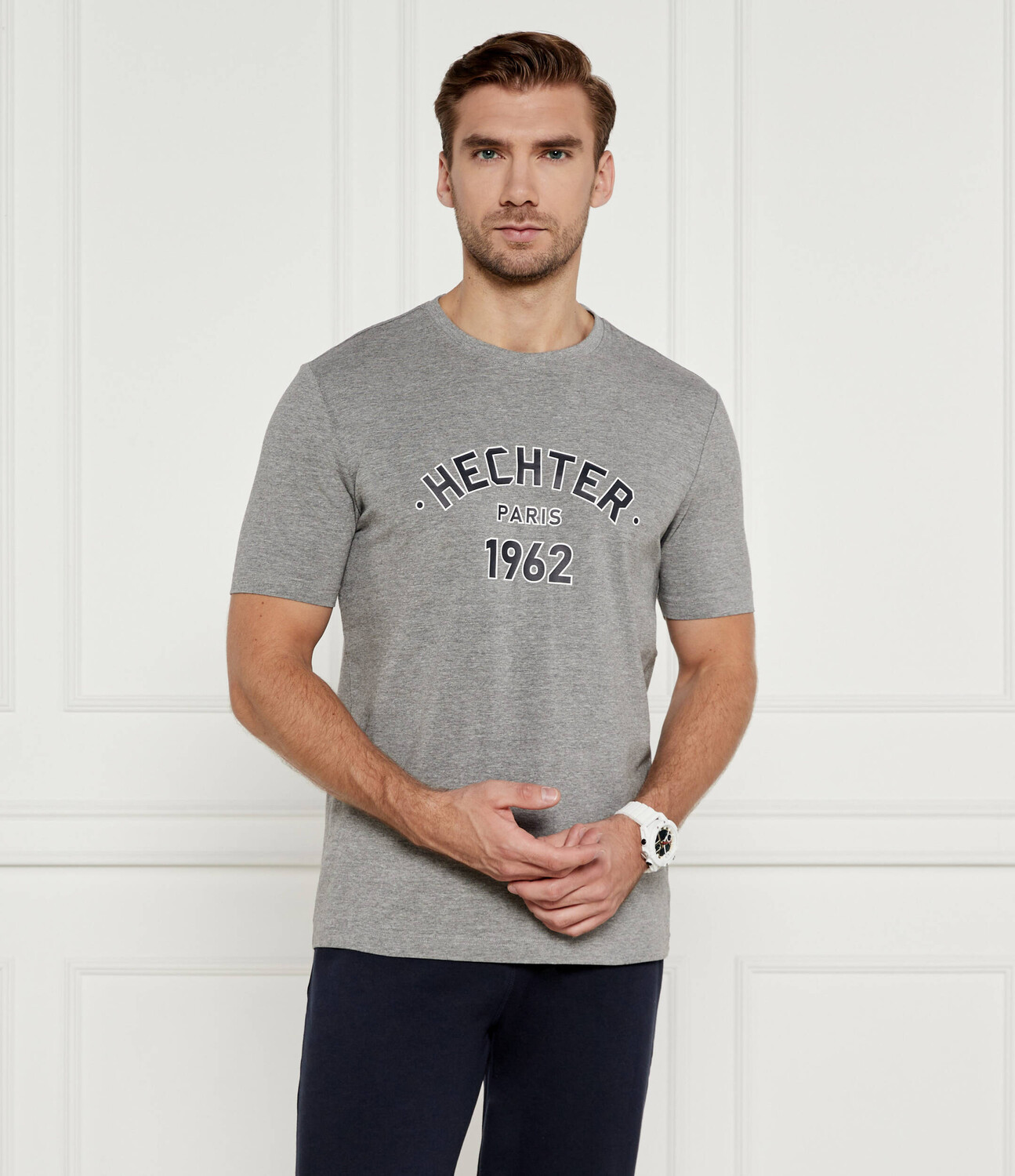 

Футболка Hechter Paris Regular Fit, серый