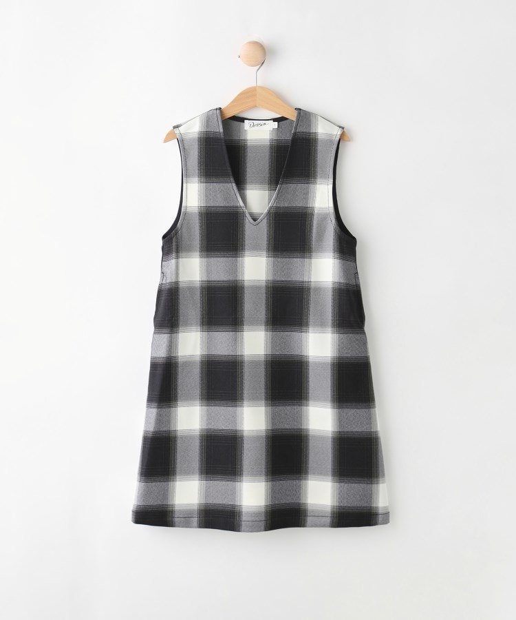 Клетчатая юбка-свитер Dessin, Black(319)