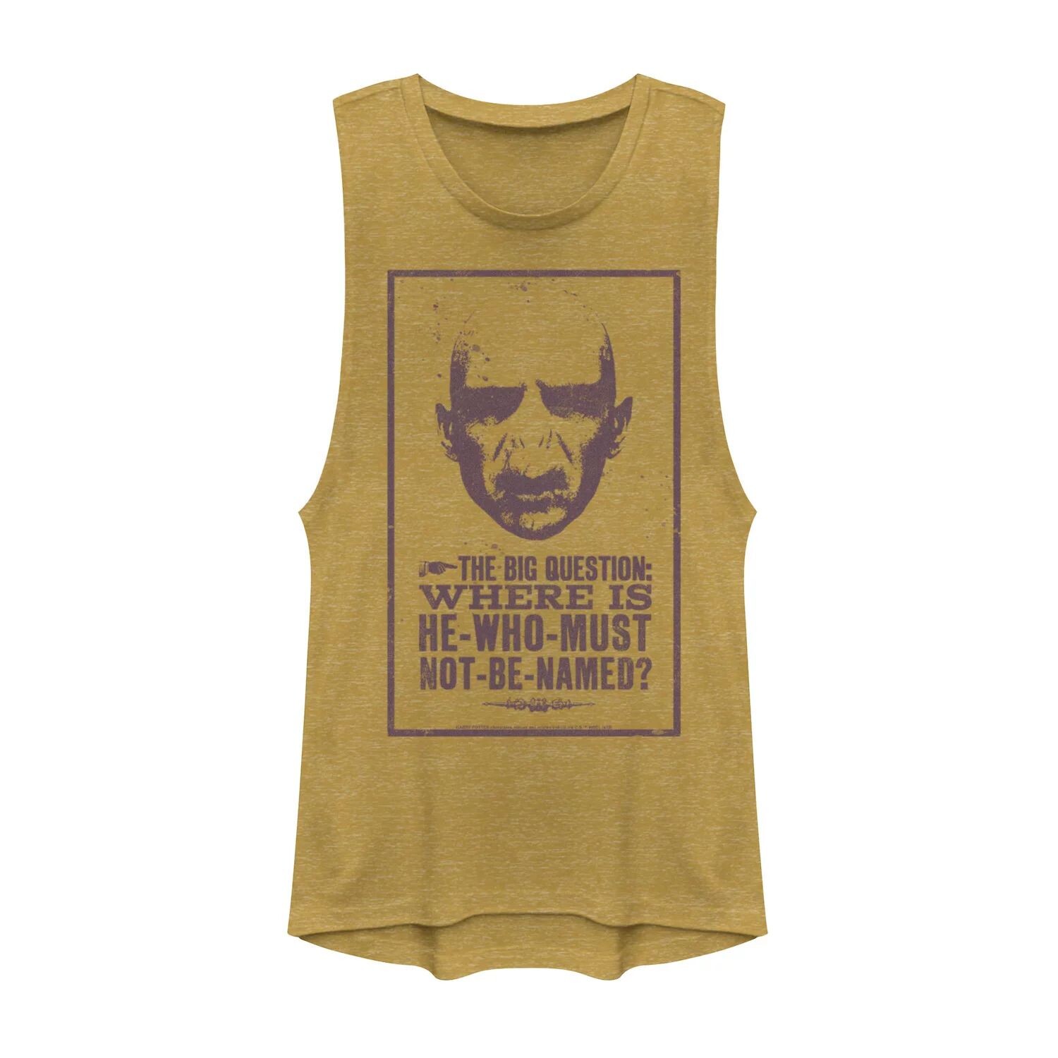 

Мускулистая футболка Гарри Поттера Волдеморта для юниоров «Где тот, кого нельзя называть» Harry Potter