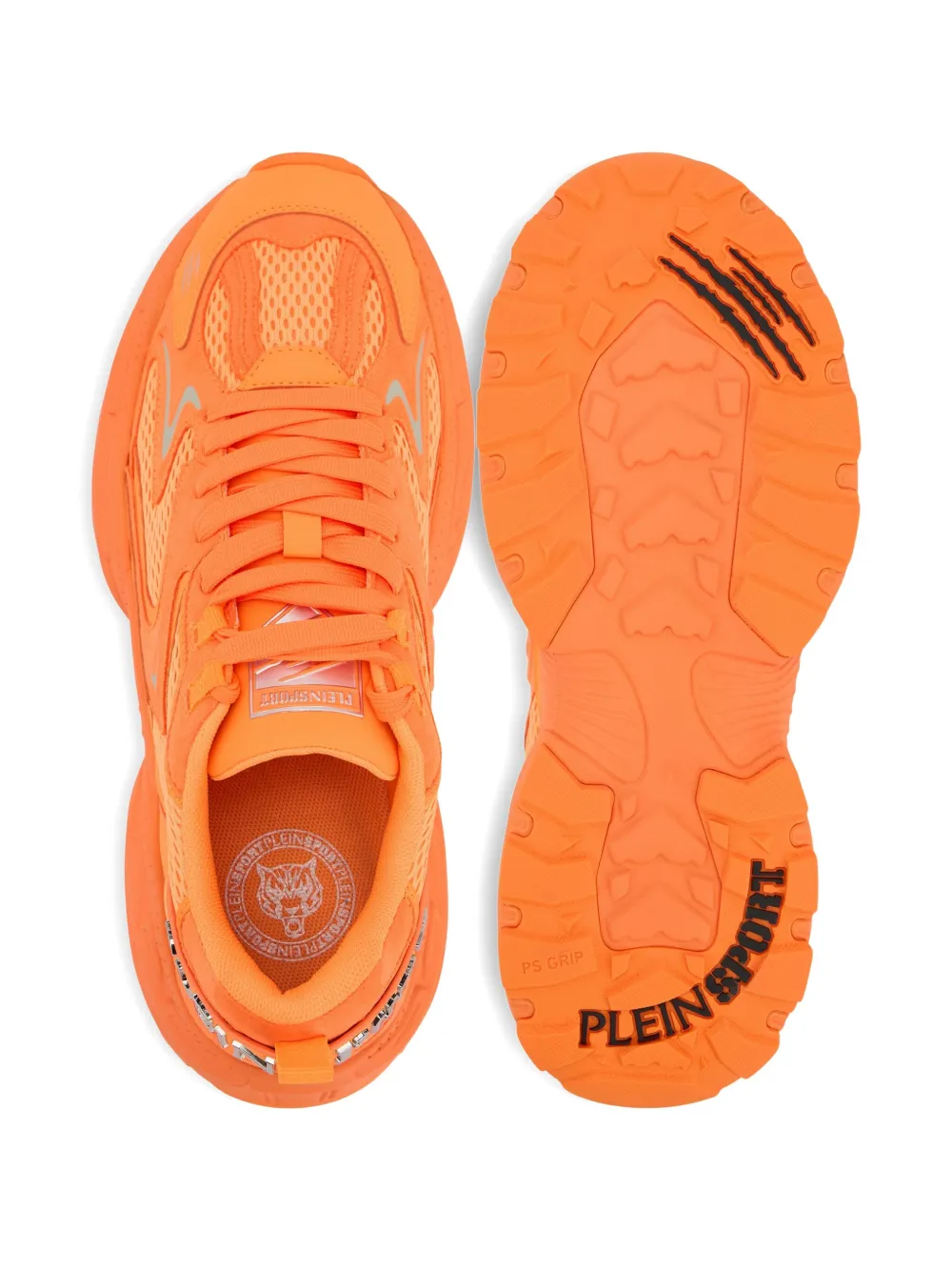 Сетчатые кроссовки Pulse X Plein Sport, оранжевый — фото 4