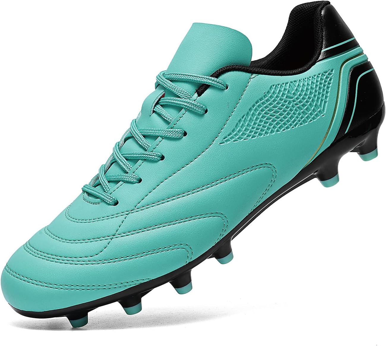 

Бутсы HaloTeam для мужчин, футбольная обувь для улицы, профессиональные тренировочные бутсы для газона, дышащие спортивные кроссовки для AG/FG, размер 6.5 US-11 US, Cyan