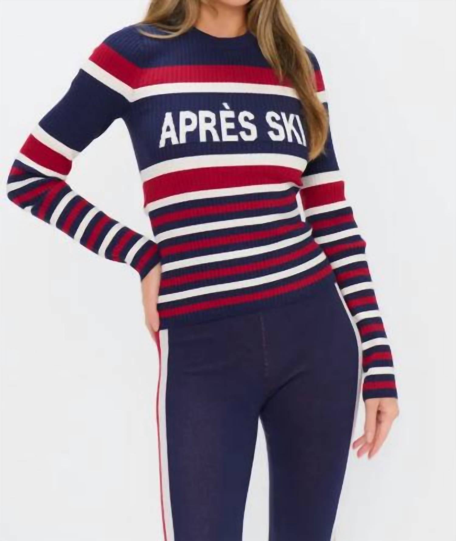 

Свитер на склонах в стиле апре-ски Show Me Your Mumu, apres ski