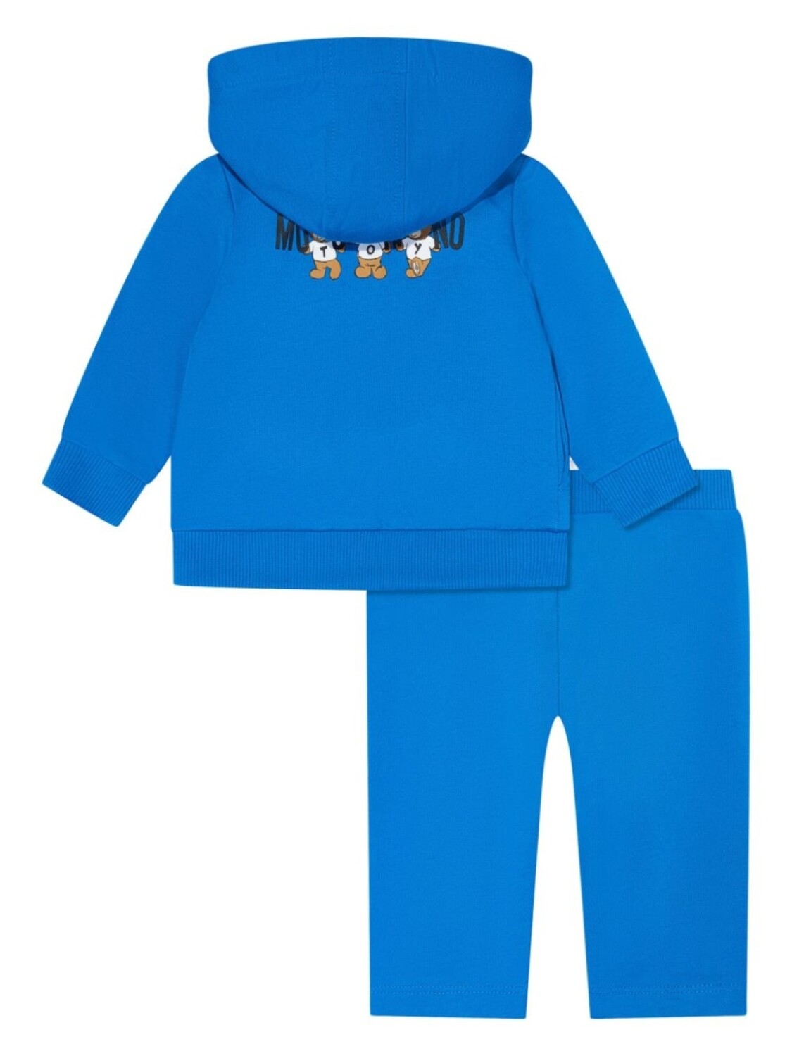 Спортивный костюм Moschino Kids с принтом Teddy Bear, синий — фото 2