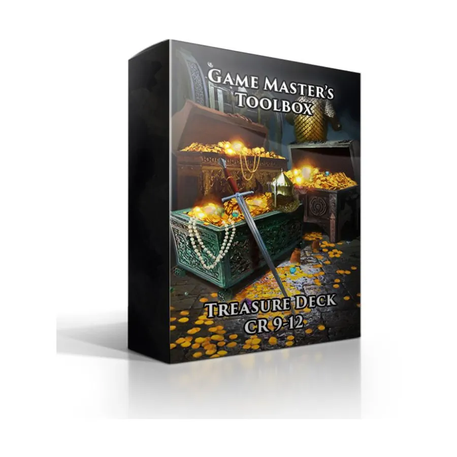 

Бокс-сет Treasure Deck CR 09-12 (5e), Game Master's Toolbox (5e)