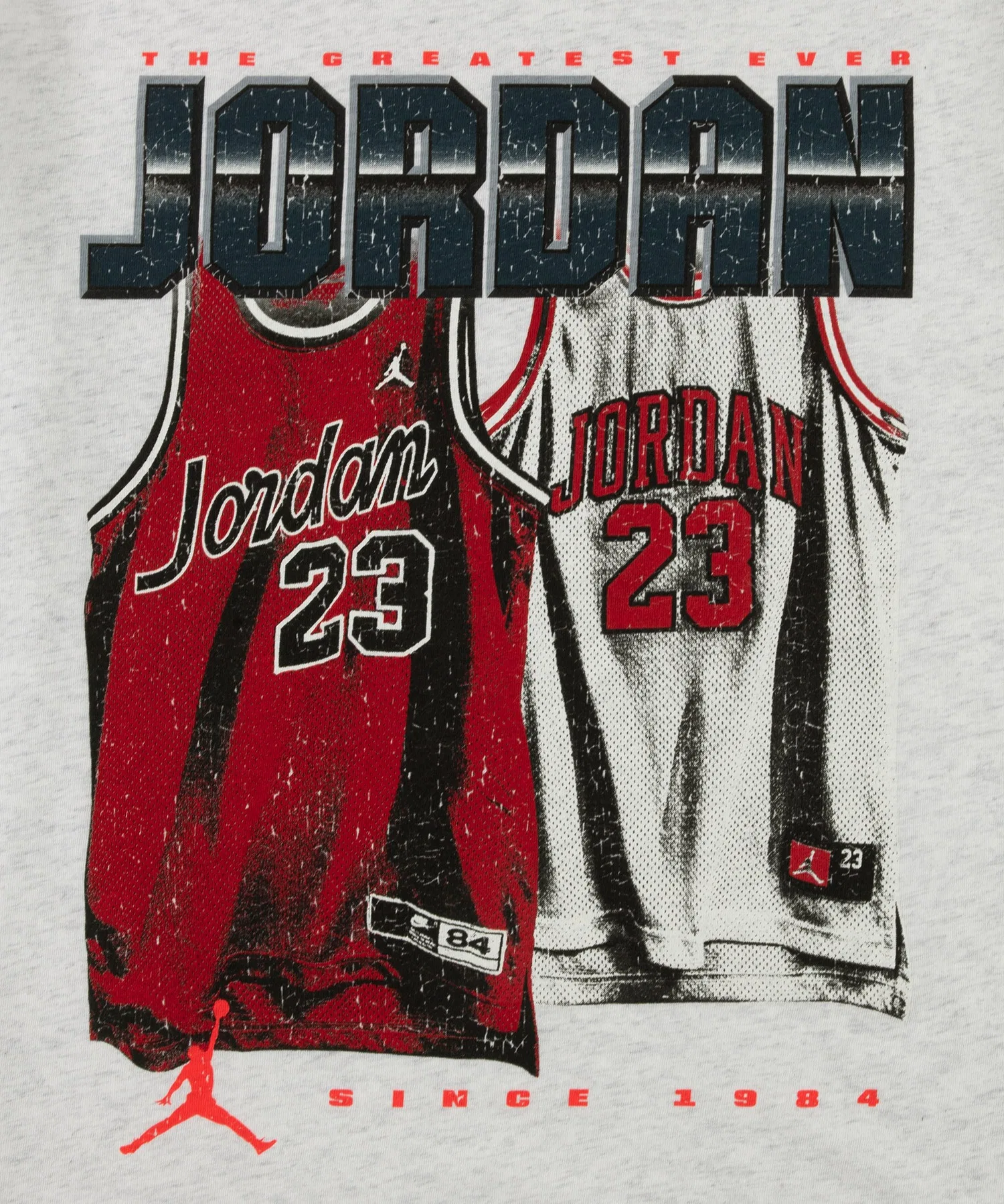 Детская футболка JORDAN BRAND HOME AND AWAY серая — фото 4