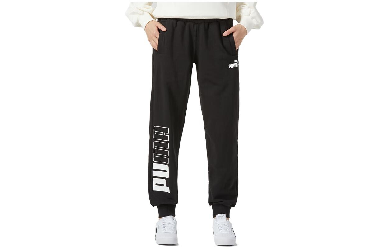 

Женские трикотажные спортивные штаны Puma, цвет Black