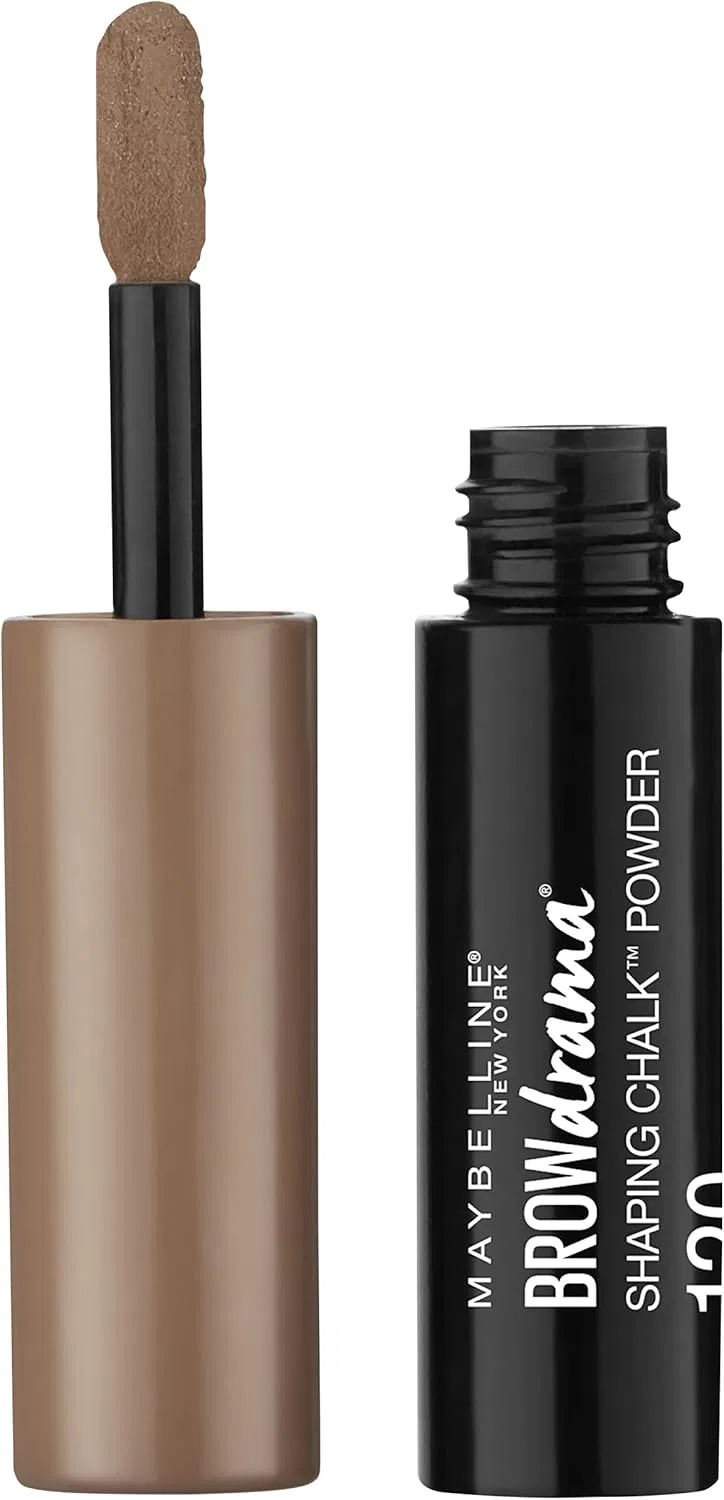 Пудра для бровей Maybelline Brow Drama Shaping Chalk Powder, блонд, 0.035 fl. oz. — фото 4
