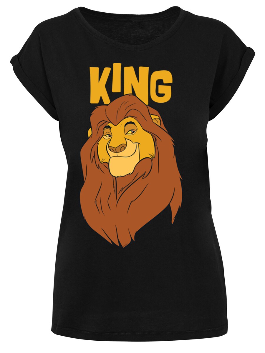 

Футболка F4NT4STIC Shirt Disney The König der Löwen Mufasa King, черный