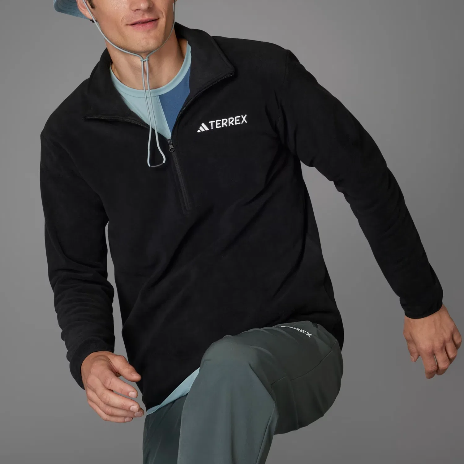 Свитшот Terrex Multi Essentials для мужчин Adidas, Black — фото 3