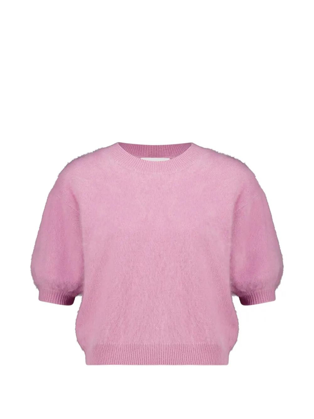 

Вязаный джемпер с короткими рукавами juniper Lisa Yang, розовый