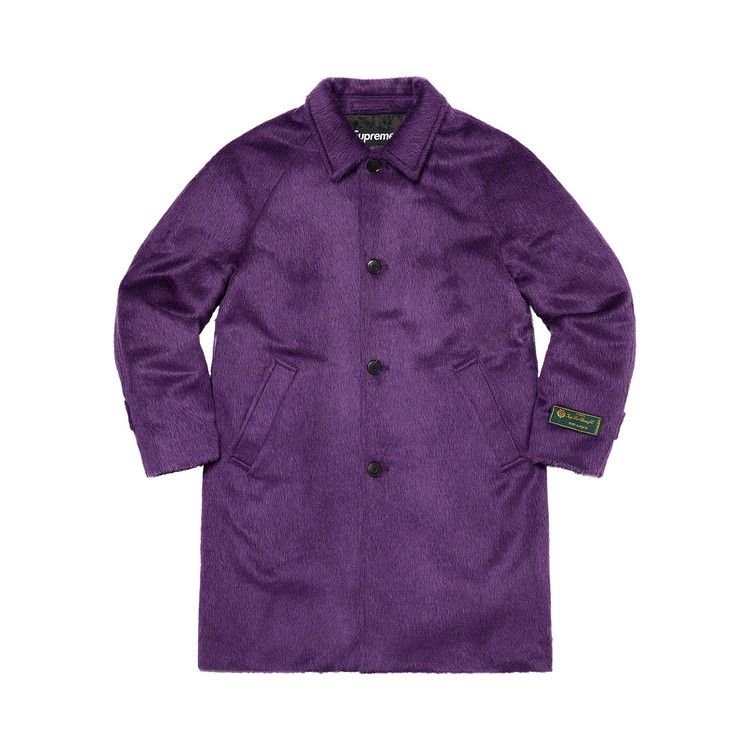 

Пальто Supreme Alpaca Overcoat, Purple