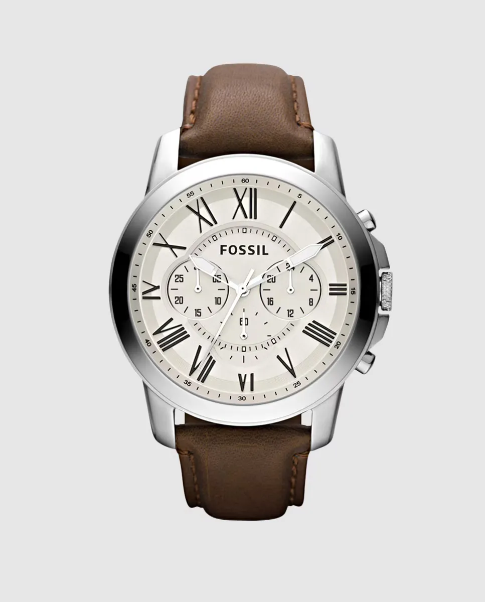 

Fossil FS4735 Грант Мужские часы, коричневый