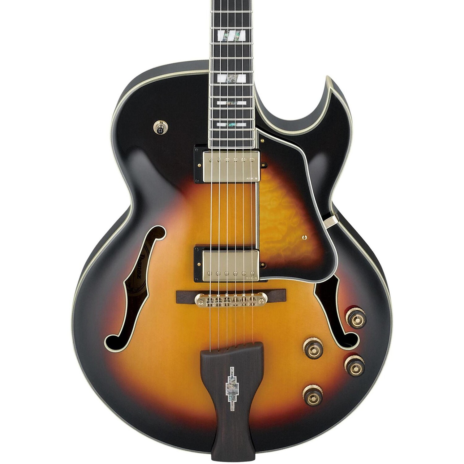 

Ibanez LGB30 George Benson Signature Hollowbody Электрогитара Винтаж Желтый Санберст
