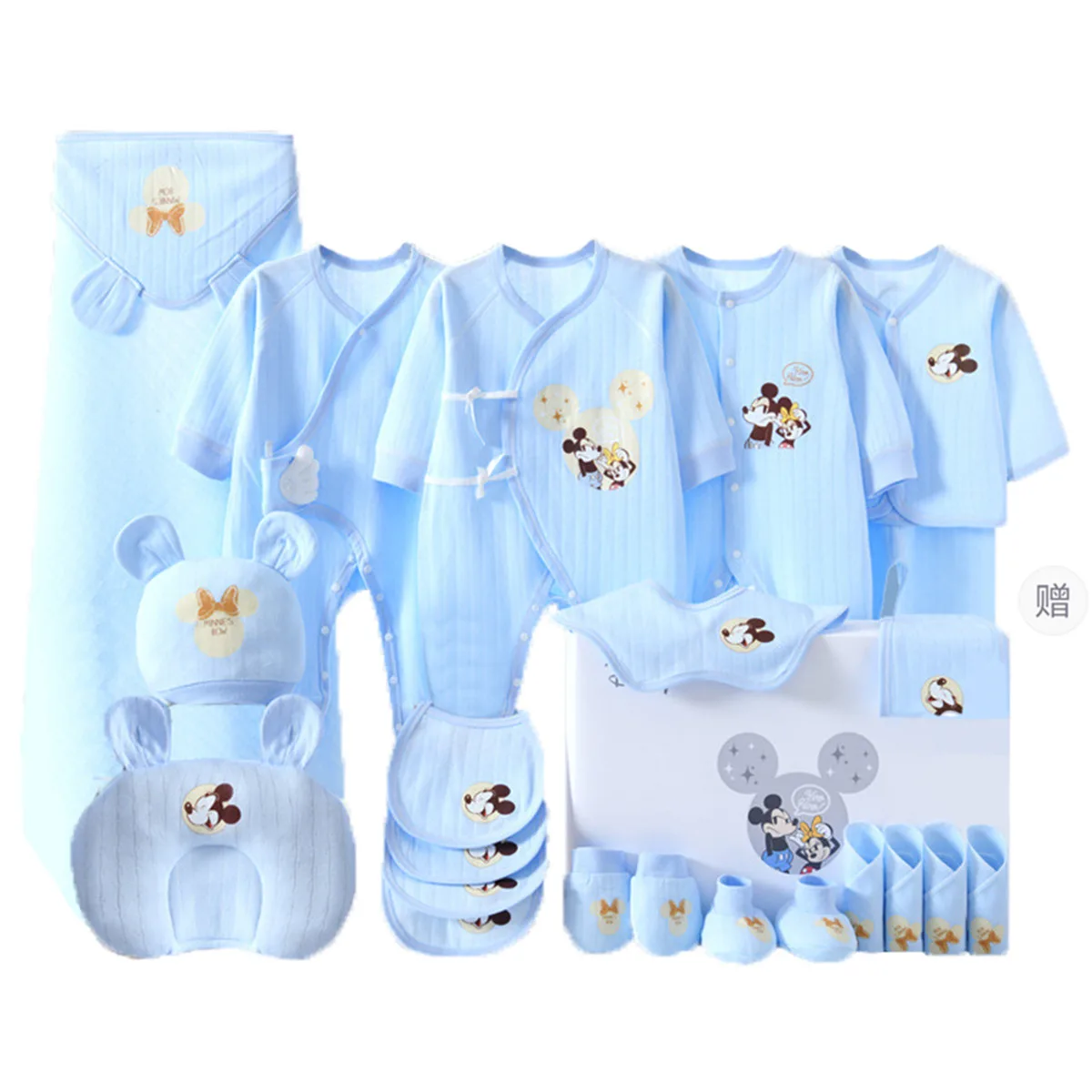 Подарочный набор для малыша Disney, [20 Pcs Gift Set]All-Season Blue — фото 3