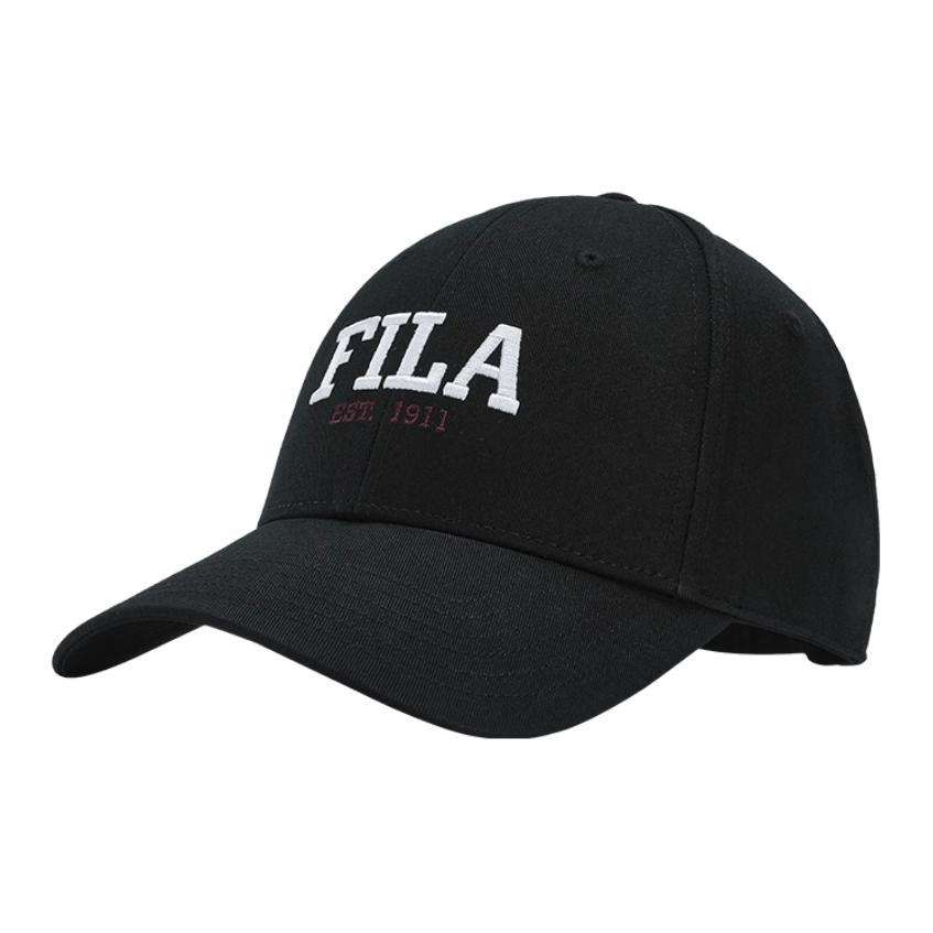 

FILA Хлопковая бейсболка унисекс черная, Black