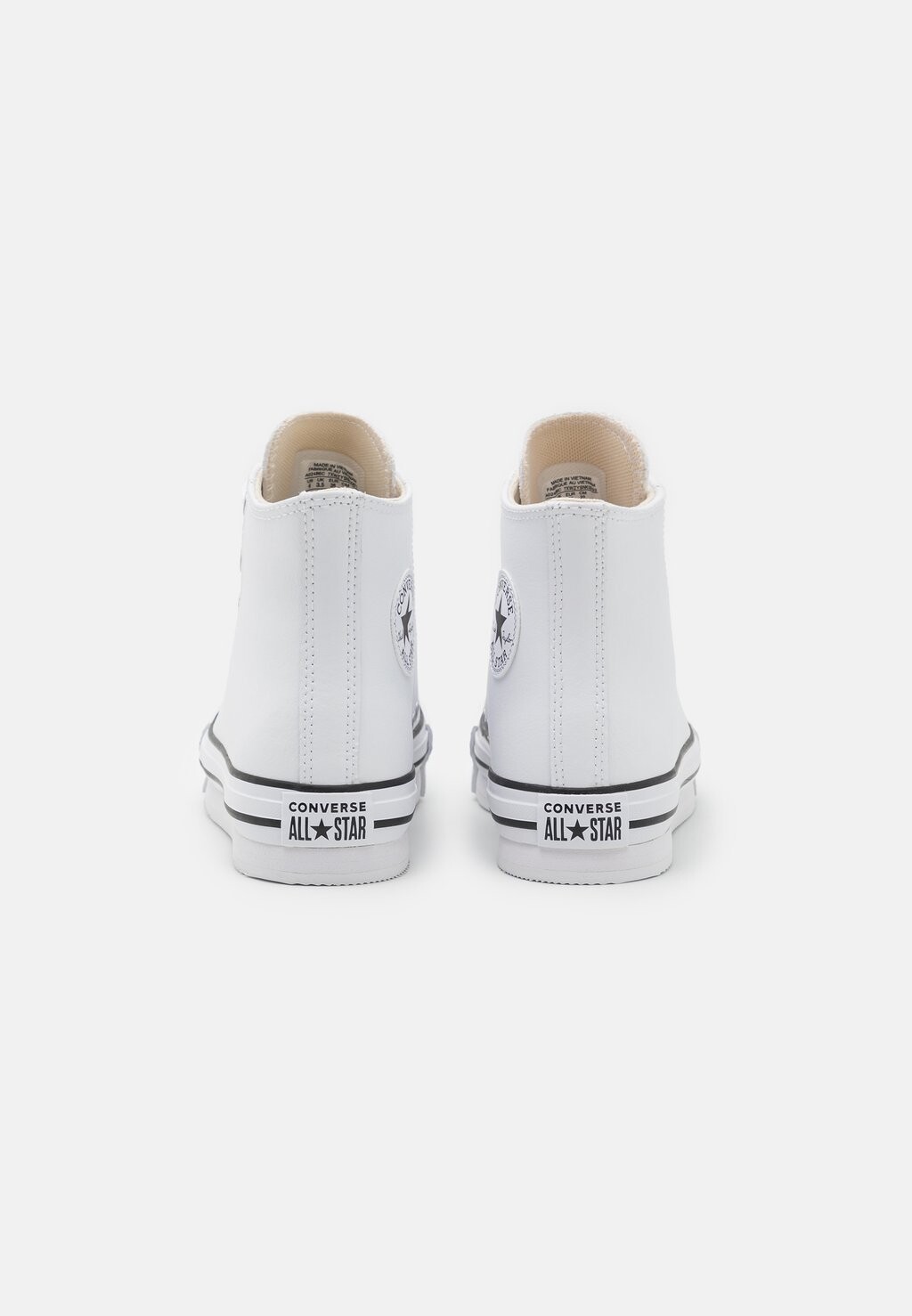 Высокие кроссовки Chuck Taylor All Star Lift Platform Converse, цвет white/natural ivory/black — фото 3