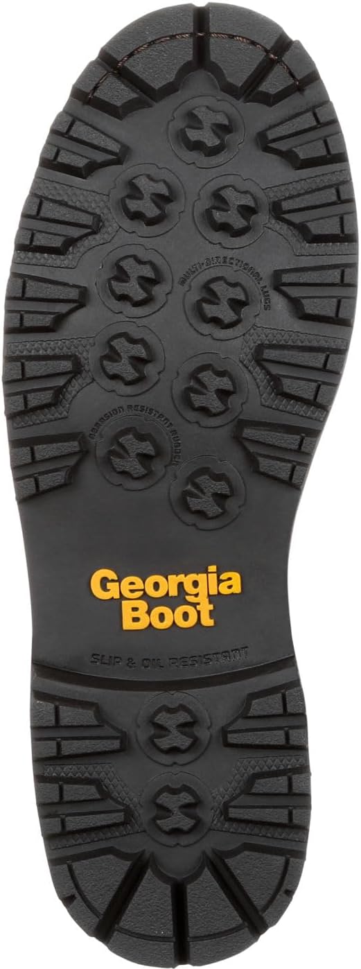 Мужские рабочие ботинки Georgia Boot AMP LT Logger с композитным носком, низким каблуком и водонепроницаемые Name ‎Georgia Boot — фото 3